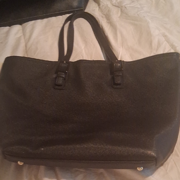 Merona Handbags - Merona Black Tote Bag Nwot